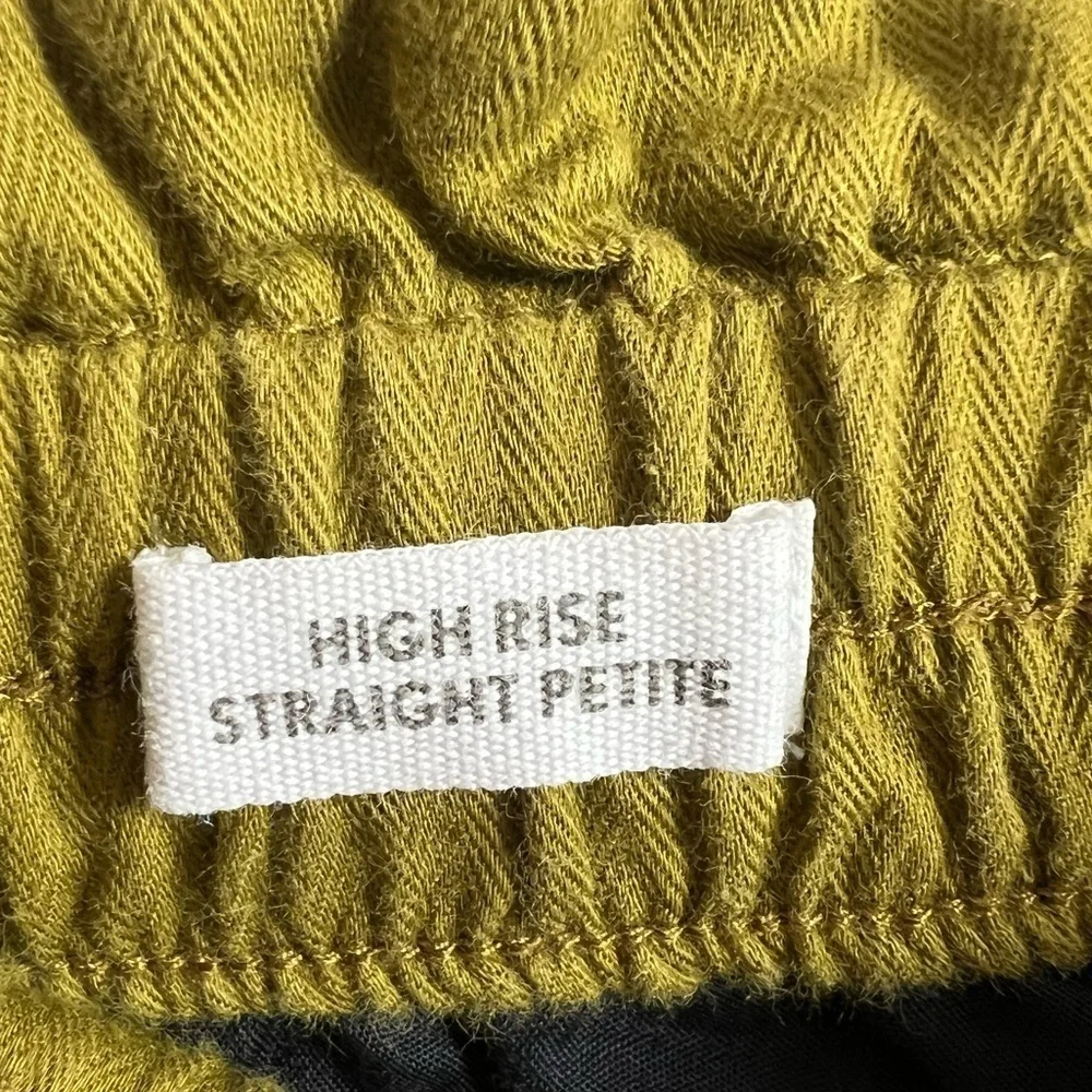 LOFT‎ Pull On High Rise Straight Leg Pants Size LP - Picture 4 of 10